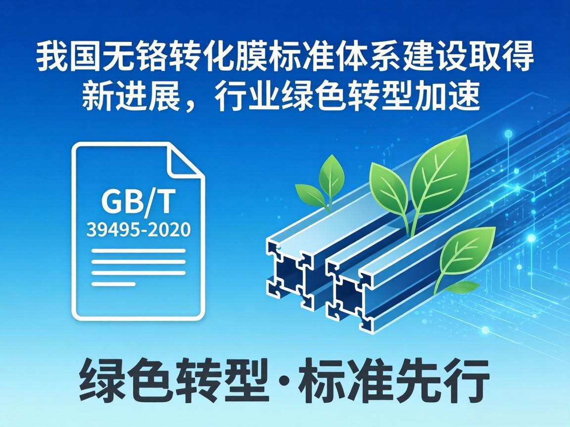 我国无铬转化膜标准体系建设取得新进展，行业绿色转型加速