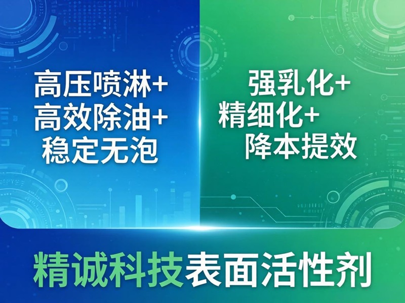 一分钟讲清楚精诚科技高端表面活性剂
